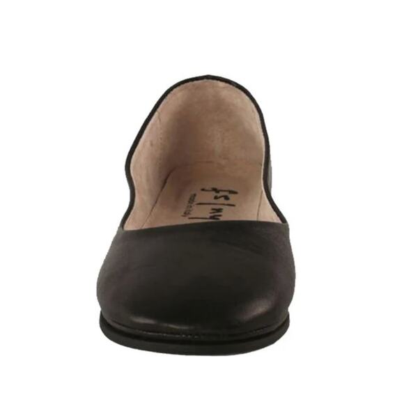 French Sole FS/NY Womens Sloop Slip On Flats US 11 Black Nappa Leather NIB - Picture 2 of 10